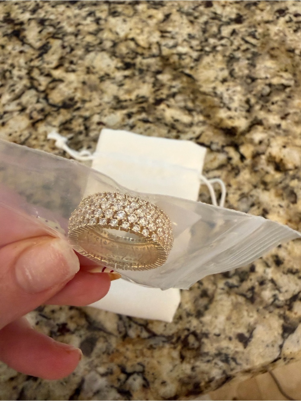 Sterling forever - Yvonne stacking ring
